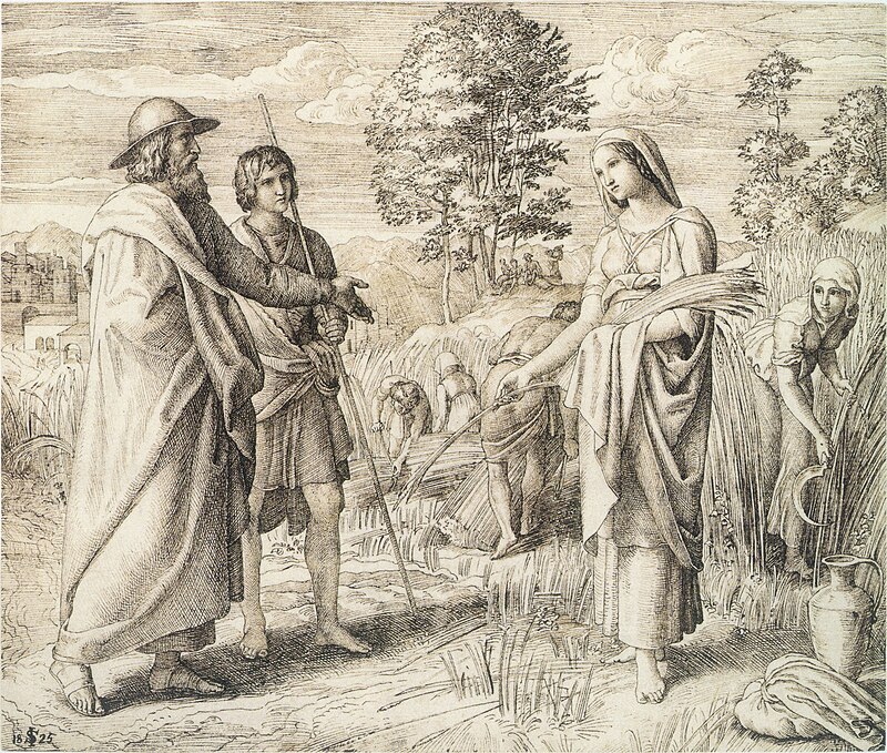 Ruth and Baaz in the field.